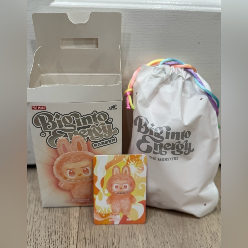 100% Authentic New Sealed Pop Mart Labubu Big Into Energy LOYALTY Confirmed NEW
